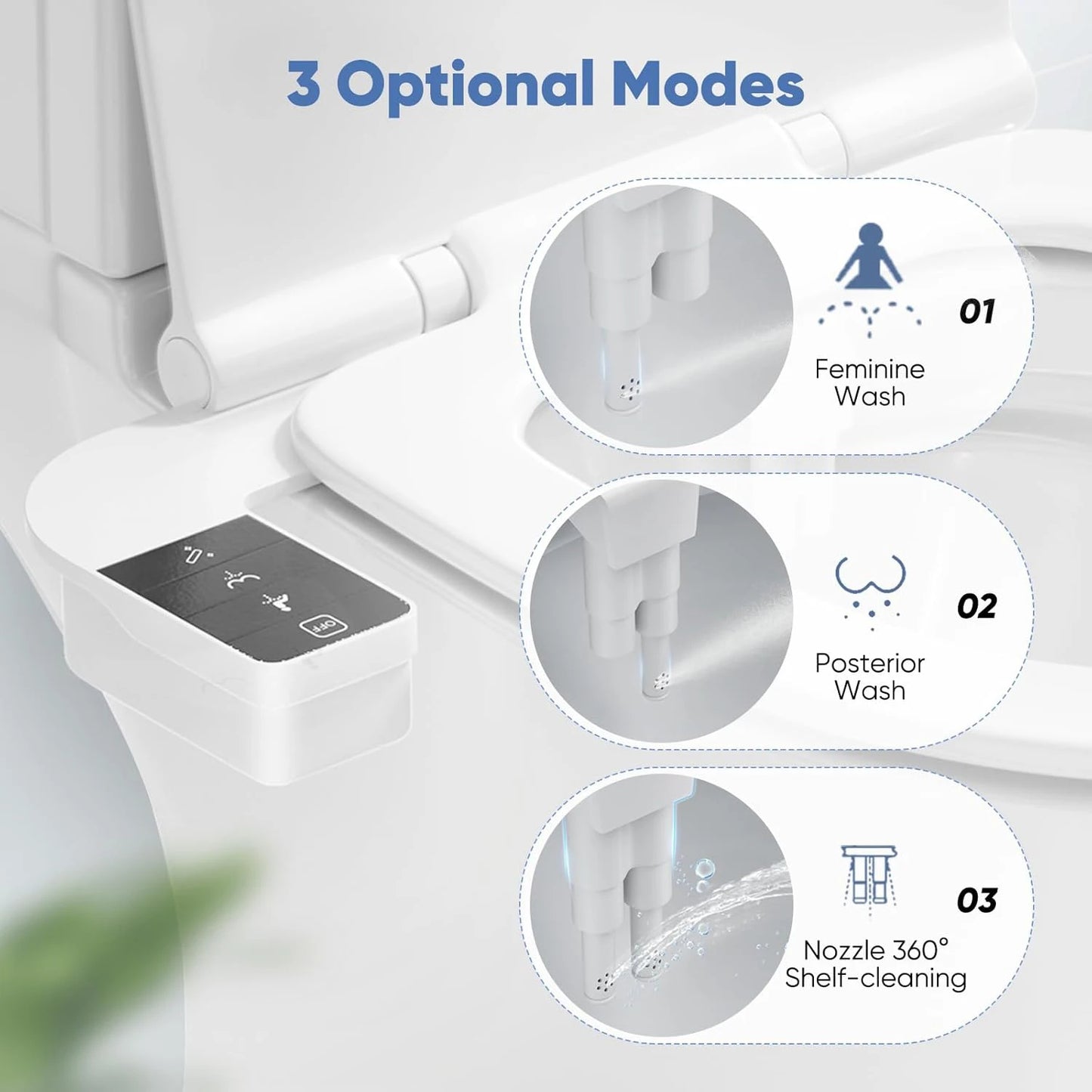 Tissu - Toilet Bidet Attachment