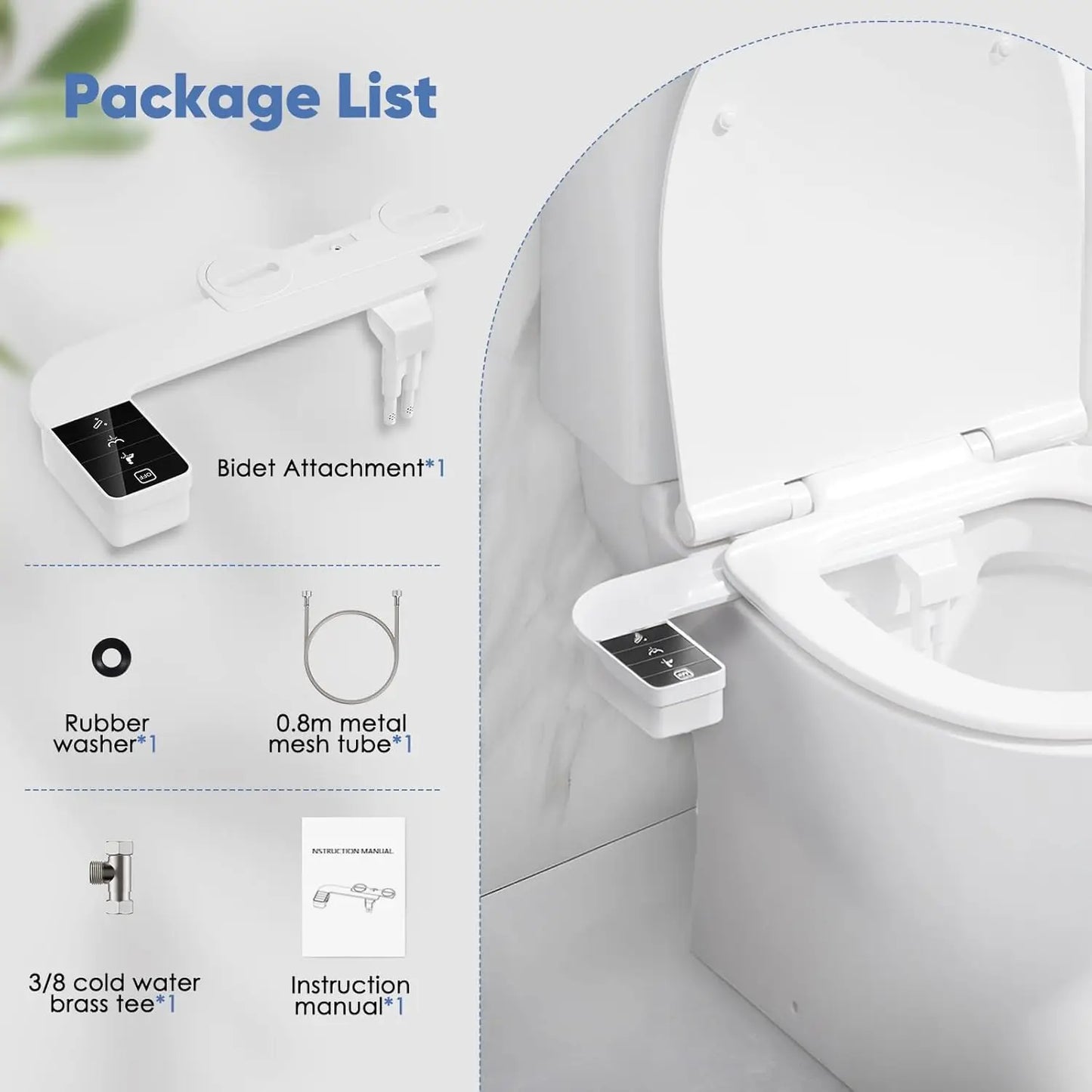 Tissu - Toilet Bidet Attachment